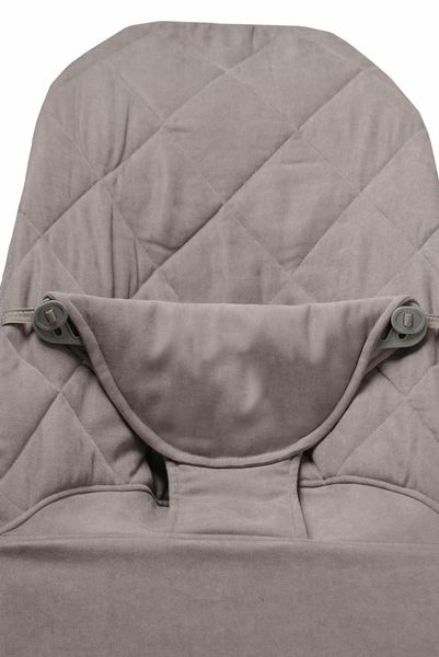 Змінний чохол для дитячого крісло-шезлонга Baby Bjorn Balance Soft Темно-сірий BBS-00-02_44 фото