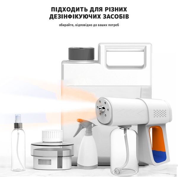 Ручний розпилювач для дезінфектора Nano Spray Machine K6 автономний Білий К6-380_26 фото