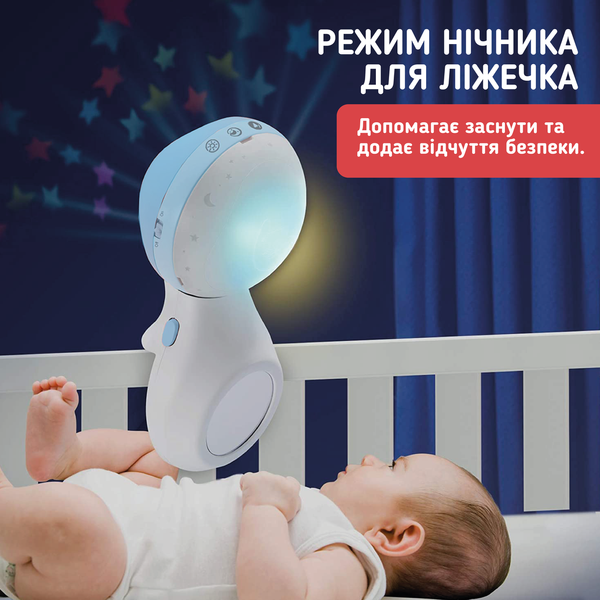 Дитячий музичний мобіль для немовлят на ліжечко з проектором (3 в 1) A1 Світло-рожевий 889982A-Pink_19 фото