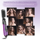 Фен-щітка Gemei GM-4835, Повітряний мультистайлер для волосся 10 в 1 (щітка для волосся, фен-браш, фен-гребінець). Фіолетовий GM-4835-Violet фото 4