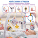 Розвиваючий килимок для дітей (немовлят) з дугами A1 (BabyMat-1M) BabyMat-1M фото 5