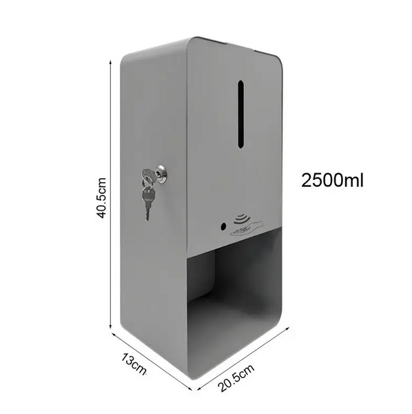 Дозатор диспенсер сенсорний безконтактний 2,5 L 1308AS-X (1308AS-X2500) Для рідкого мила Сірий 1308М-X2500_4 фото