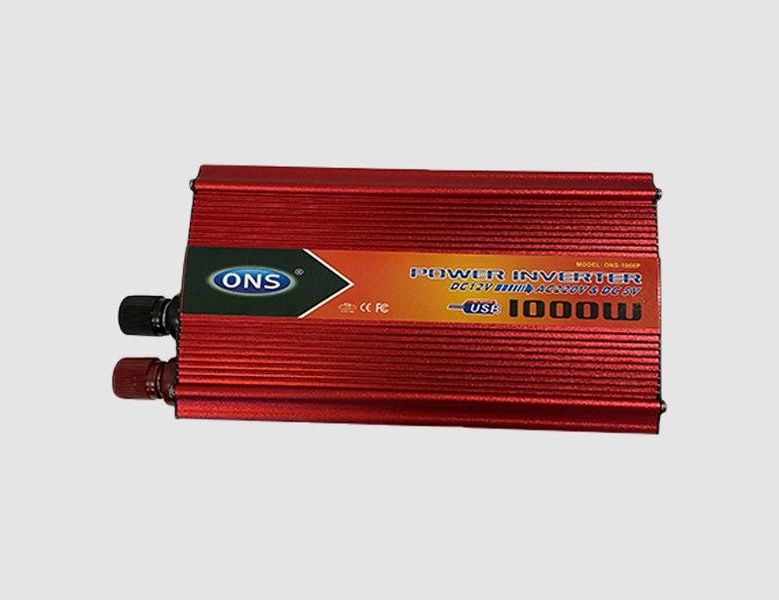 Инвертор для автомобиля ONS DC12V-AC220V 350-700W, Преобразователь напряжения. Бордовый ONS-350-700W_233 фото