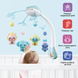 Детский мобиль для младенцев на кроватку с проектором A1 Голубой 889982A-Blue фото 6